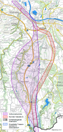 Planungsetappen - Eisenbahn-Neubaustrecke Dresden-Prag - Sachsen.de